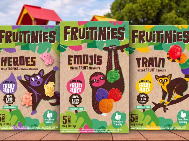 A new kids' snacking brand combines playful formats and 30% less sugar at a £2 price point