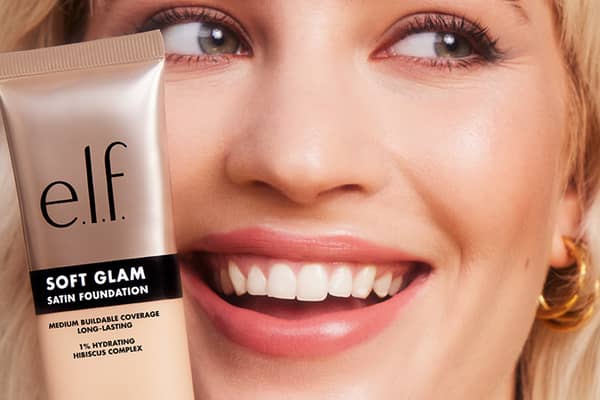 Satin foundation such as e.l.f. Soft Glam Satin Foundation, offers a middle-ground finish for anyone searching for a more natural-looking everyday make-up base.