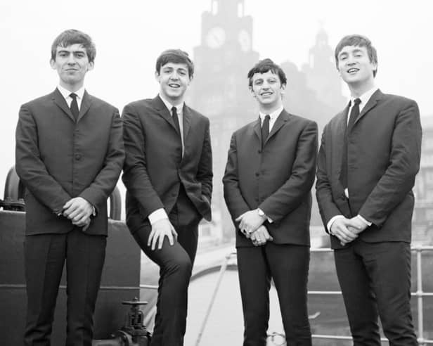 The Beatles, (left to right) George Harrison, Paul McCartney, Ringo Starr and John Lennon.The former Radio City tower in Liverpool is to be transformed into a Yellow Submarine-themed viewing experience 