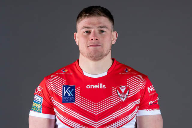 <p>Morgan Knowles of St Helens. Picture: SWPix</p>