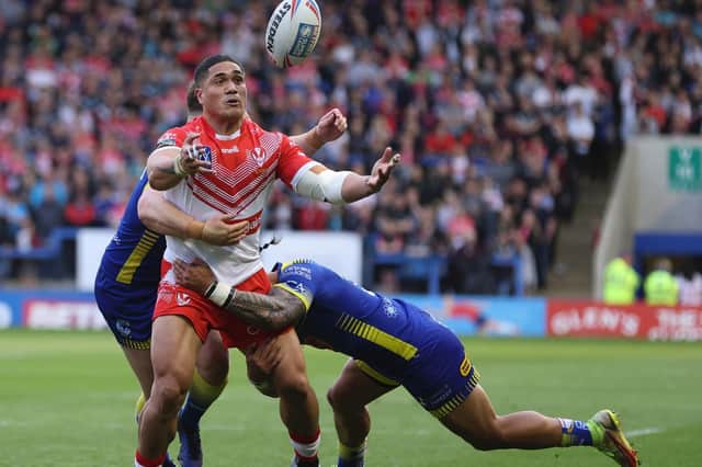 Sione Mata'utia will not miss the game against Huddersfield Giants. (Picture: SWPix.com)