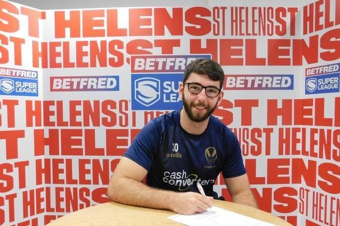 Sam Royle St Helens hand new deal to young hometown forward Sam Royle