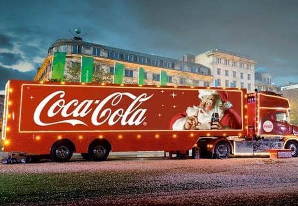 <p>The sight of the Coca-Cola Truck is often said to mark the official start of Christmas</p>