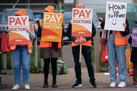 Strikes have been conducted by various NHS staff members including consultants, junior doctors, nurses, and ambulance workers. Photo: Stefan Rousseau/PA