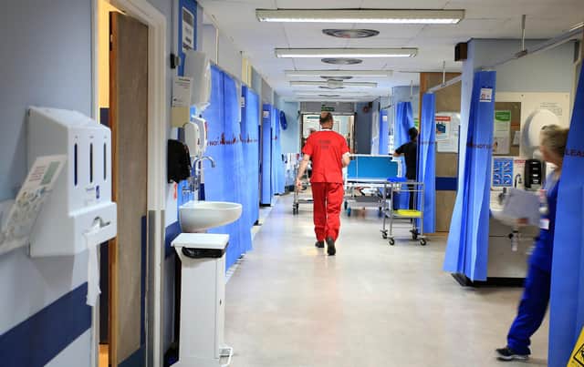 Embargoed to 0001 Monday January 24 File photo dated 03/10/14 of an NHS hospital ward. Health unions are calling for an inflation-busting pay rise to tackle the NHS staffing crisis and increasing waiting times for treatment. Issue date: Monday January 24, 2022.