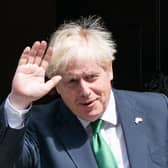 Prime Minister Boris Johnson departs 10 Downing Street, Westminster, London, to attend his penultimate Prime Minister's Questions at the Houses of Parliament. Picture date: Wednesday July 13, 2022.
