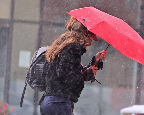 The Met Office has issued a yellow weather warning for rain. Picture: Colm Lenaghan / Pacemaker