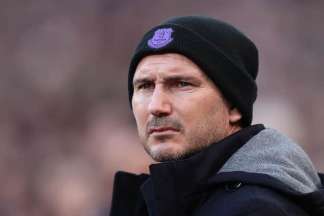 Former England midfielder Frank Lampard has previously managed Derby County, Chelsea and Everton. Sacked by the Toffees in January with the club second-from-bottom in the Premier League
