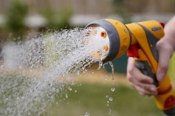 Hosepipe bans are in place in some UK locations. (Photo: Andrew Matthews/PA Wire)