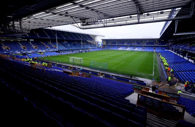 Goodison Park. (Photo by James Gill/Getty Images).