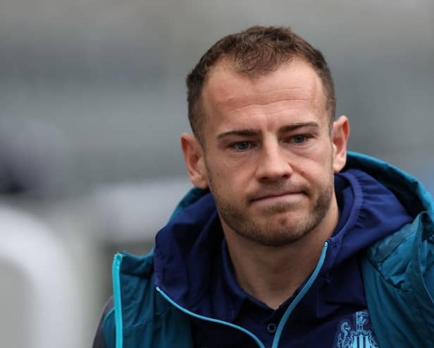 Newcastle United winger Ryan Fraser is training with the club's Under-21 squad.