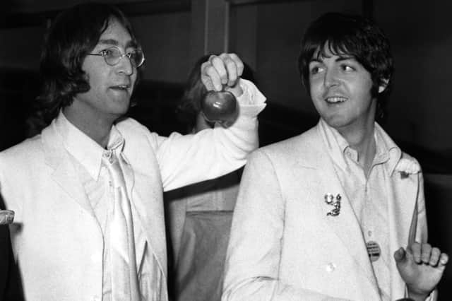 John Lennon and Paul McCartney. (Picture: Stroud/Express/Getty Images) 