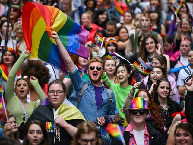 Pride in Liverpool will take place on Saturday, July 29. Photo by Jeff J Mitchell/Getty Images