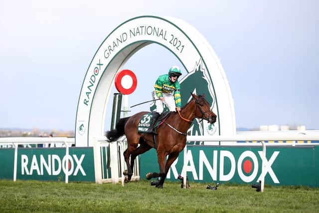 The 2021 Randox Health Grand National Festival at Aintree Racecourse. (Pic credit: Tim Goode - Pool / Getty Images)