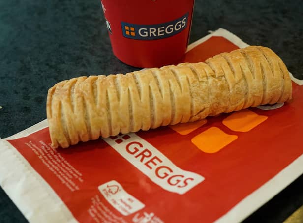 <p>The Greggs Sausage roll index shows the cost of living divide between areas in the UK. Photo Illustration: Christopher Furlong/Getty Images.</p>