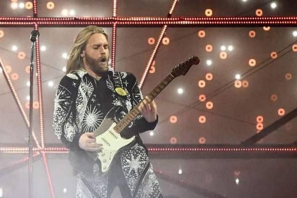 The UK is to host next year’s Eurovision Song Contest after Sam Ryder earned second place to Ukraine this year. Picture: Marco Bertorello/AFP via Getty Images
