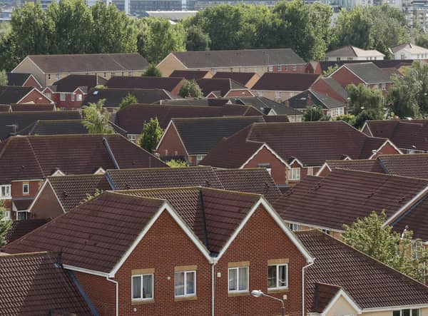 File photo dated 19/08/14 of a view of houses in Thamesmead, south east London, as more than 250 social housing tenants will meet for the launch of an official resident-led panel to improve unsafe conditions.