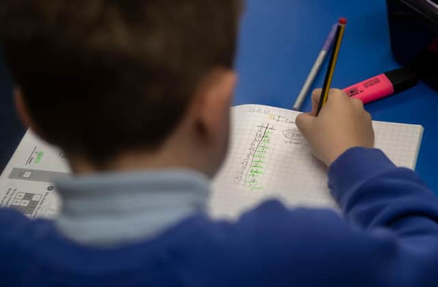 A child during a Year 5 class at a primary school in Yorkshire. PA Photo. Picture date: Wednesday November 27, 2019. Photo credit should read: Danny Lawson/PA Wire