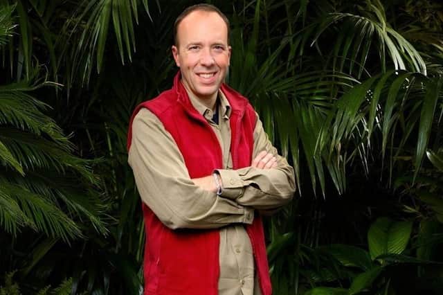 Conservative MP Matt Hancock caused controversy after becoming a contestant on reality TV show I'm a Celebrity... Get Me Out of Here!