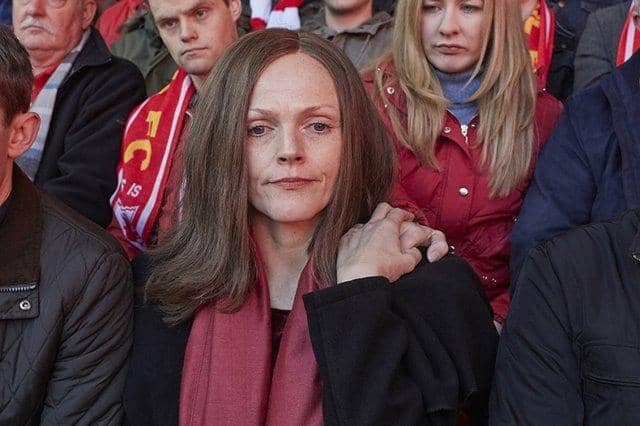 Maxine Peake stars as Anne Williams, a grieving mother who lost her son in the Hillsborough disaster.
