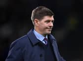 LONDON, ENGLAND - OCTOBER 20: Steven Gerrard, Manager of Aston Villa reacts following defeat in  the Premier League match between Fulham FC and Aston Villa at Craven Cottage on October 20, 2022 in London, England. (Photo by Justin Setterfield/Getty Images)