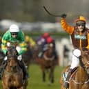 Sam Waley-Cohen rides Noble Yeats to victory in the 2022 Grand National at Aintree. Picture: Alan Crowhurst/Getty Images