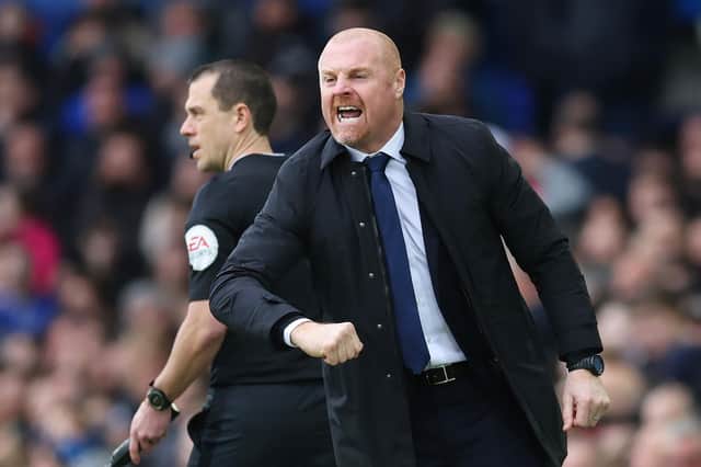 HUGE BOOST: For Everton and new boss Sean Dyche, above. Photo by Clive Brunskill/Getty Images.
