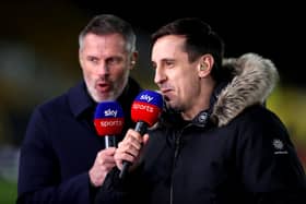 Neville and Carragher have made their Premier League predictions. Image: Naomi Baker/Getty Images