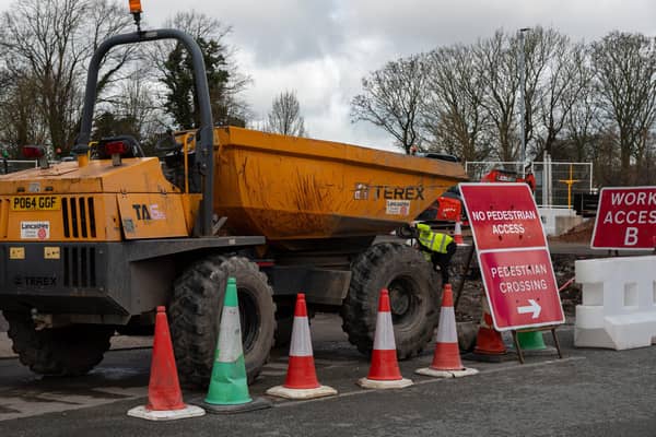 A number of roadworks will take place. 