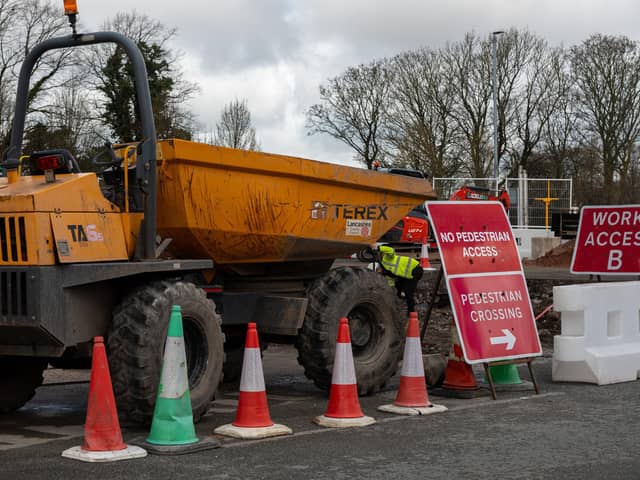 A number of roadworks will take place. 