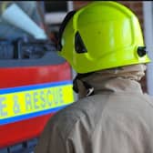 East Sussex Fire and Rescue Service said crews were called to reports of a fire at a building in Crowhurst Road just before 6pm.