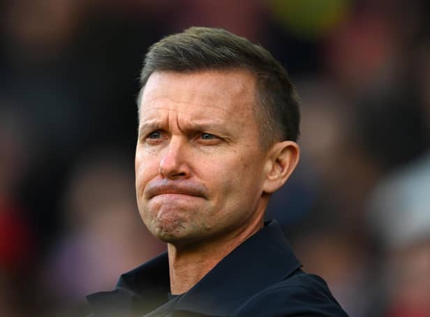 <p>MARSCH SACKED - Jesse Marsch has been sacked by Leeds United after a run of seven Premier League games with no victories and the side perilously close to the drop zone. Pic: Getty</p>