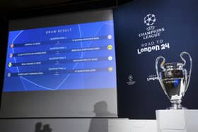 The draw for the Champions League has been made.