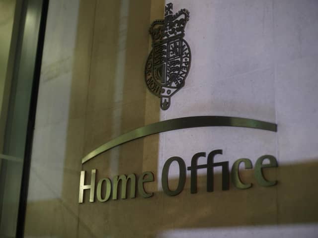 The sign outside the Home Office in Westminster, London, following the resignation of Amber Rudd who resigned as Home Secretary amid claims she misled Parliament over targets for removing illegal migrants.