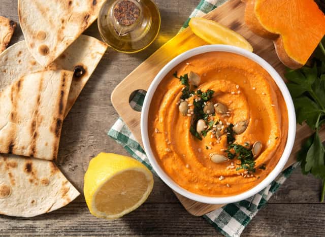<p>Why not try this delicious pumpkin hummus recipe? Photo credit: Getty Images/Canva Pro</p>