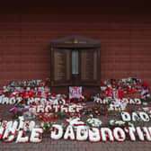 File photo dated 27-12-2020 of A general view of floral tributes at the Hillsborough Memorial at Anfield Stadium, Liverpool.  PA Photo: Nick Potts/PA Wire.